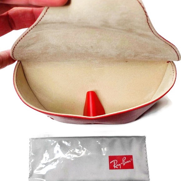 Ray-Ban 4086 705/7G Wings Sunglasses, Case & Cloth - Picture 8 of 8